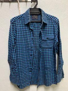 Flannel Blue & Black