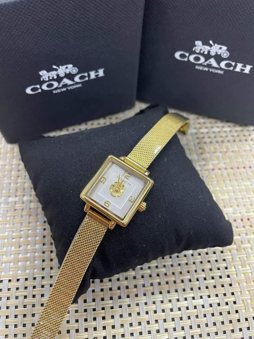 Coach rectangle watch online