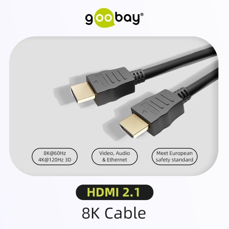Goobay HDMI 2.1 8K 60Hz 1 2 3 5