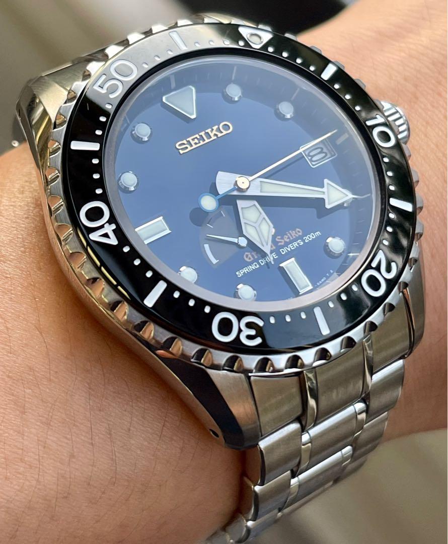Grand Seiko SBGA071 limited edition (discontinued) diver sports collection,  Luxury, Watches on Carousell