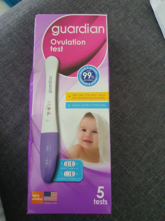 Guardian ovulation test, Health & Nutrition, Health Monitors & Weighing