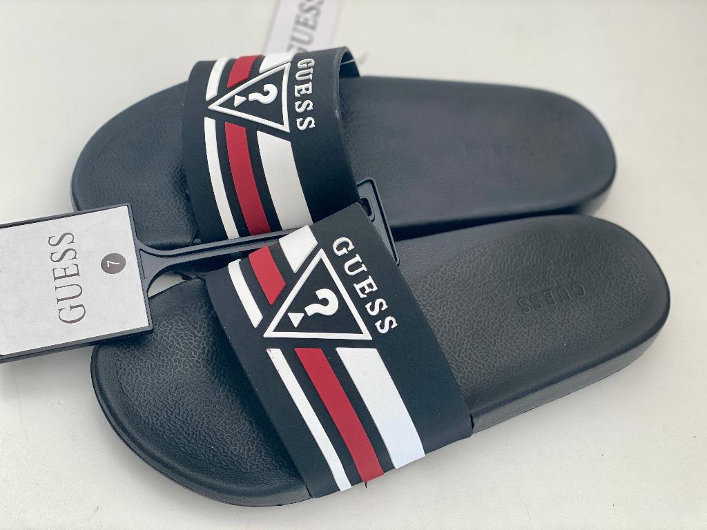 Guess slippers mens store