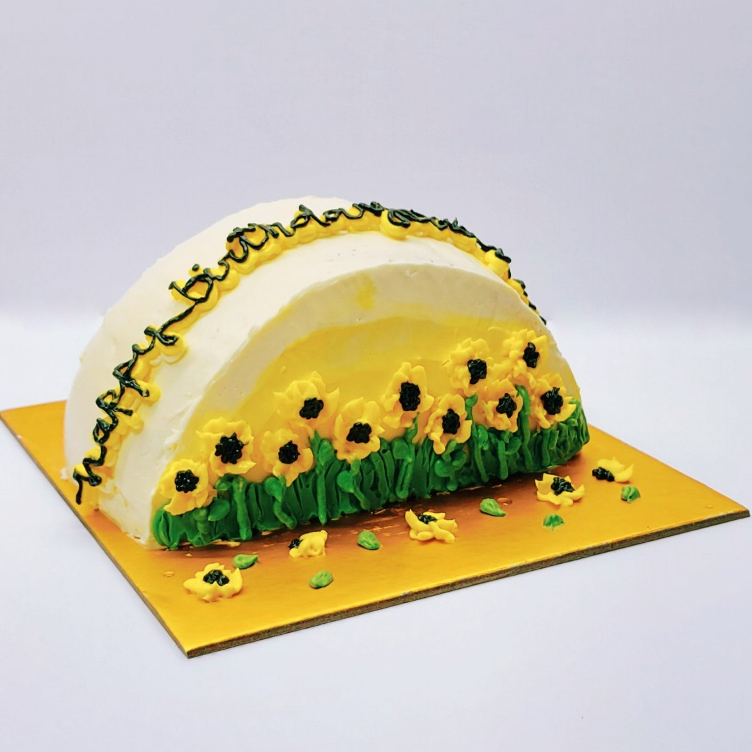 Order Half Birthday Cake Online, Price Rs.699 | FlowerAura