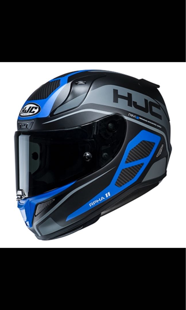 HJC RPHA 11 Saravo Blue Motorcycles Motorcycle Apparel on