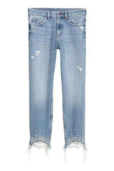 H&m pearl jeans 2025
