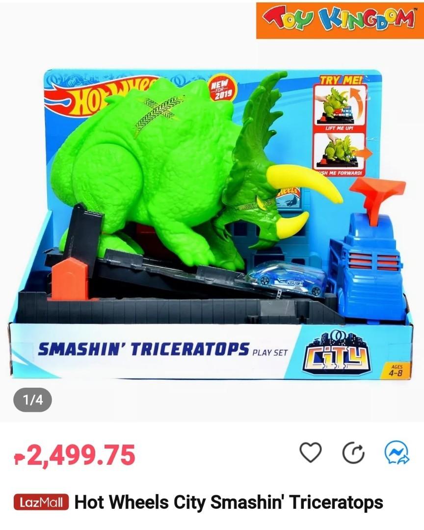 Hot wheels triceratops Hobbies Toys Toys Games on Carousell