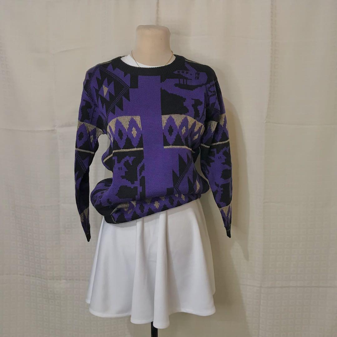 Hq ube sweater, Women's Fashion, Tops, Others Tops on Carousell
