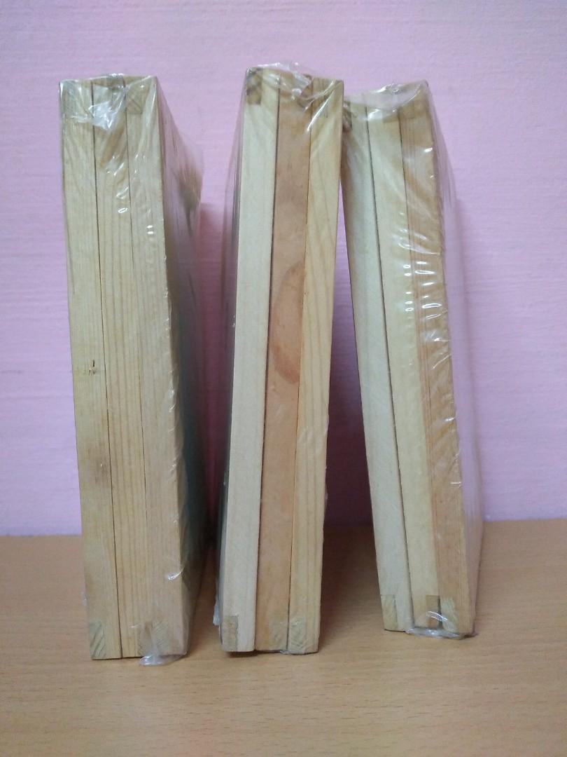 IKEA Raket Wooden Picture Frame (1 set x 3 frames), Furniture & Home