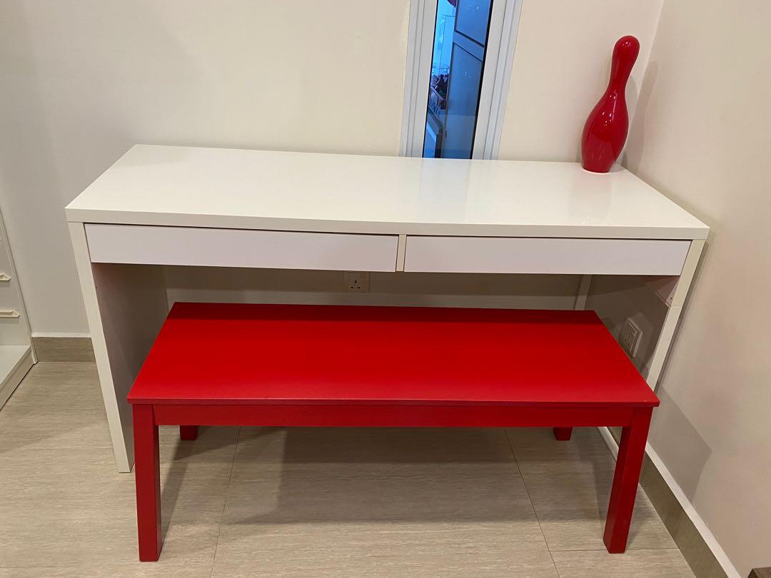 Ikea red bench, Furniture & Home Living, Furniture, Other Home