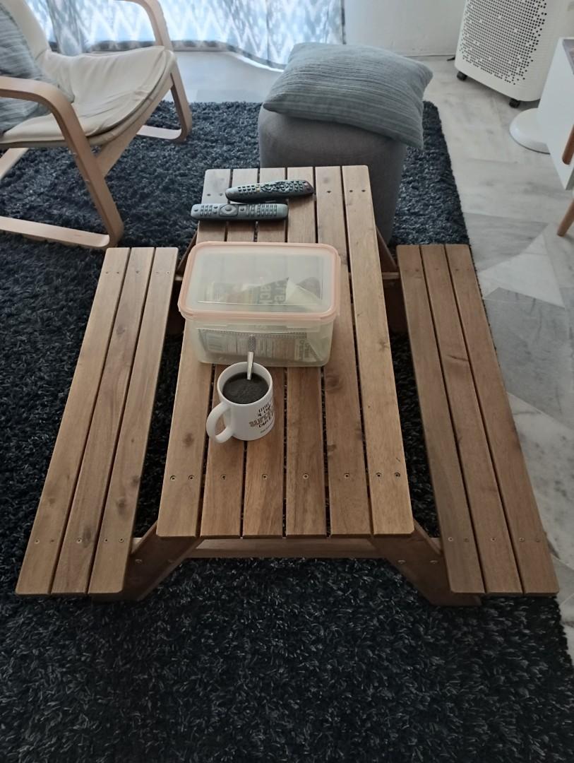 IKEA RESO Children Picnic Table, Furniture & Home Living, Furniture