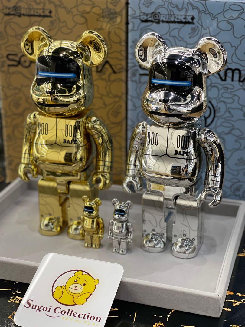 BE@RBRICK SORAYAMA × BABY MILO(R) bearbrick-baby-milo-bape-x-