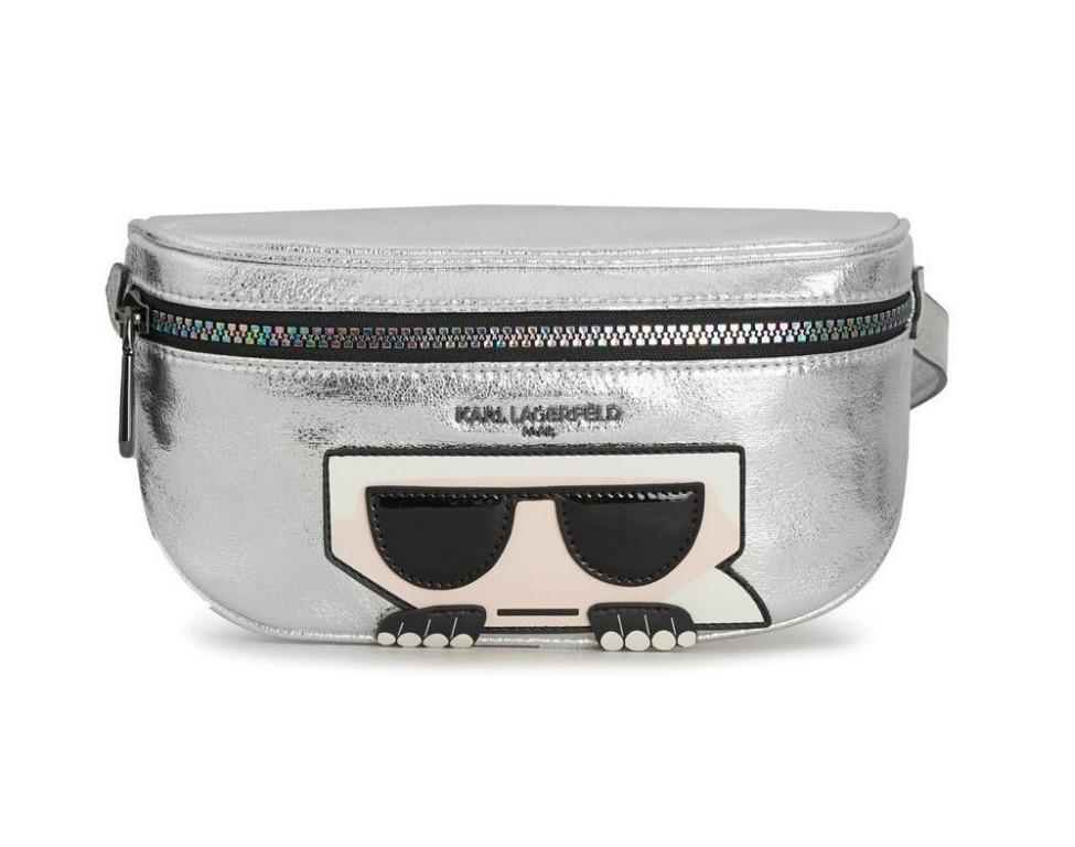 Waist bag hotsell silver