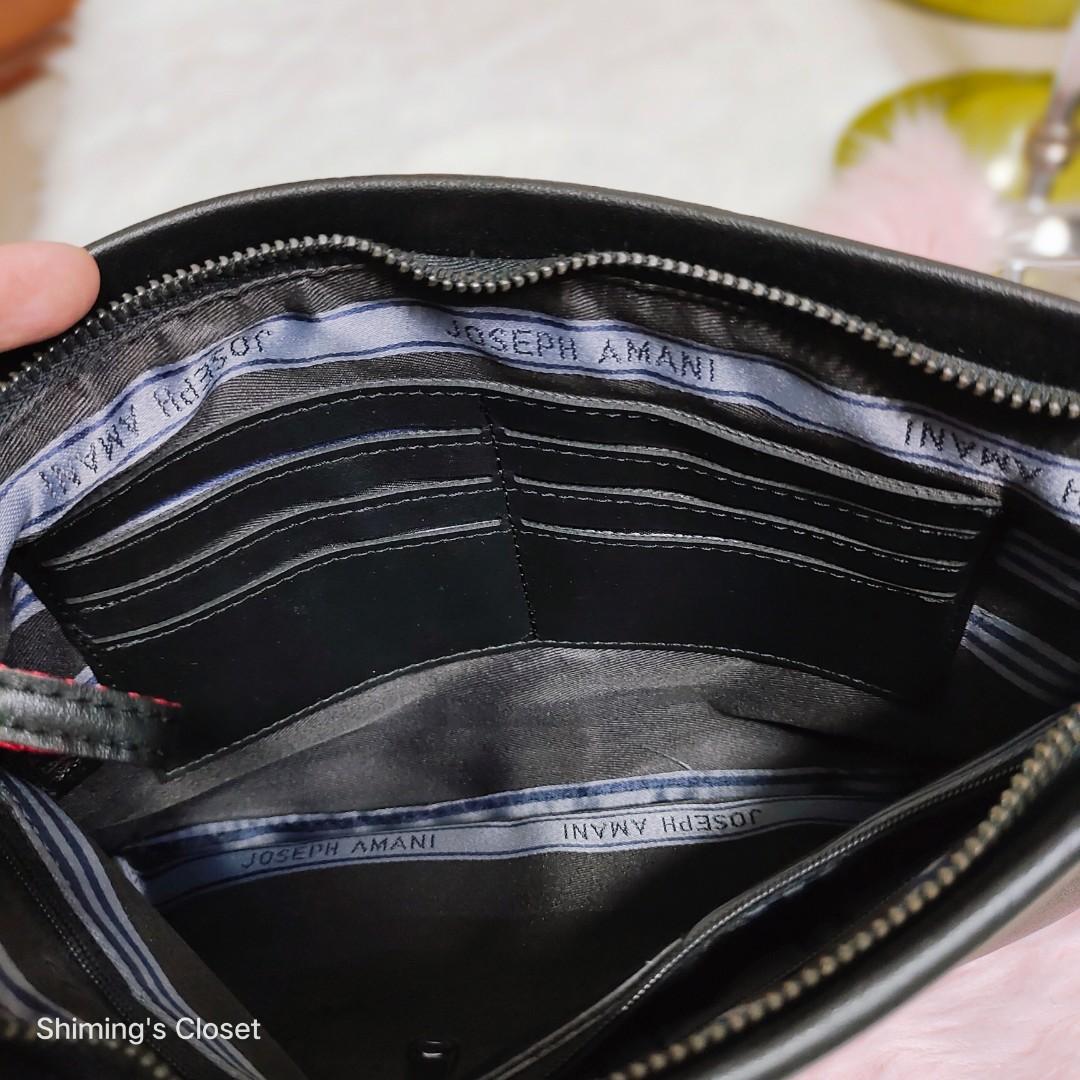 Joseph Armani Mini Handbag for men - no flaws, Luxury, Bags & Wallets on  Carousell