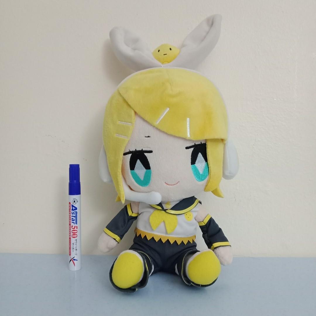 Vocaloid Kagamine Len Plush Doll Height 27 cm Japan 