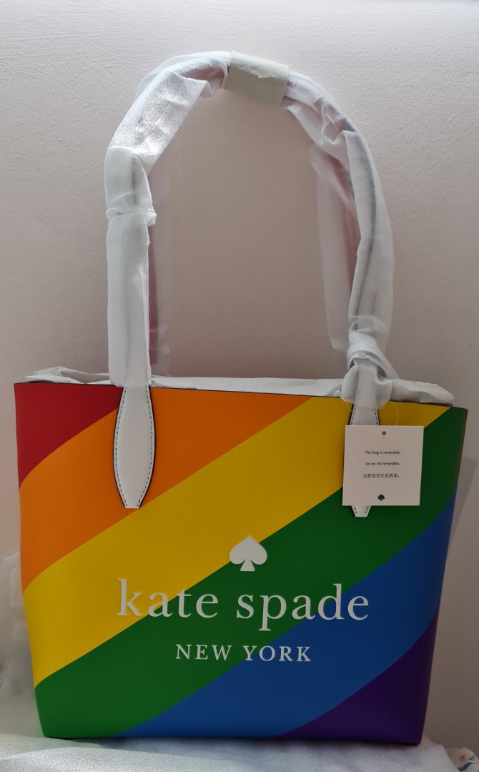 Kate spade best sale reversible rainbow tote