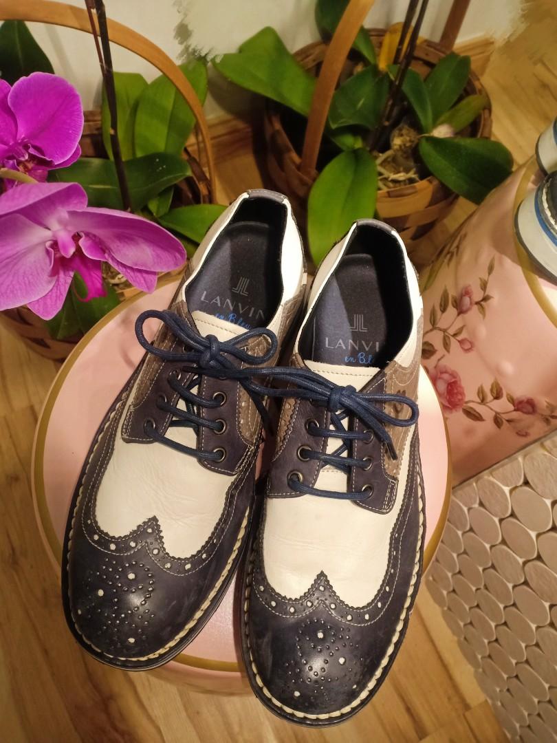 Lanvin leather shoes new arrivals