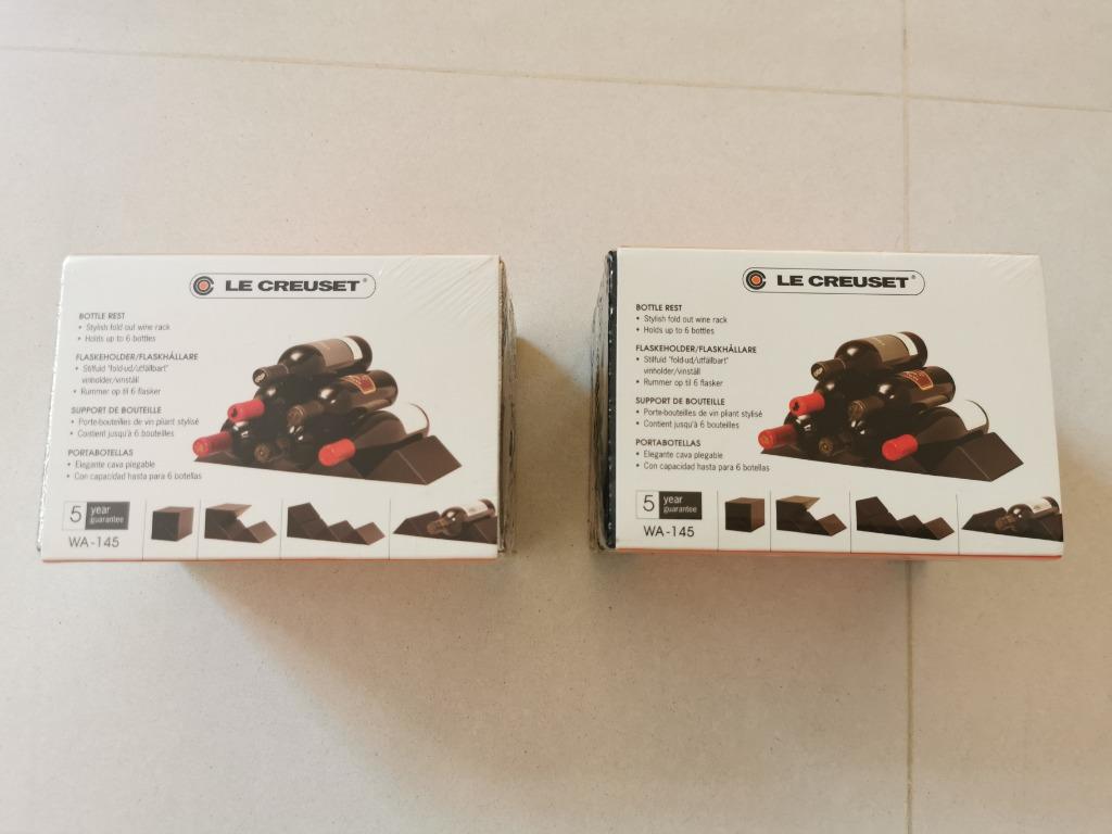 Le Creuset Wine Cube Wine Holder TV Home Appliances Kitchen Appliances Wine Cellar Storage on Carousell