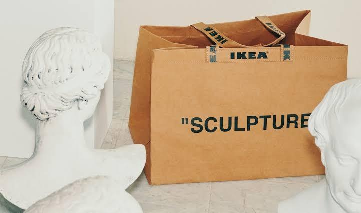 IKEA x Virgil Abloh MARKERAD Bag, Luxury, Bags & Wallets on Carousell