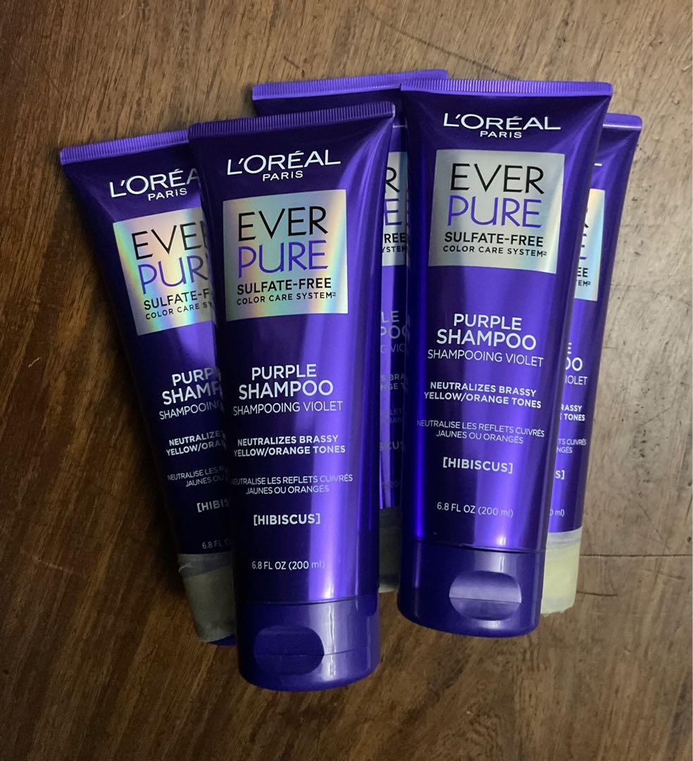 Loreal Purple Shampoo, Beauty & Personal Care, Hair on Carousell
