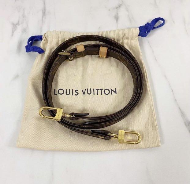 Louis Vuitton 16mm Monogram Strap, Luxury, Accessories on Carousell