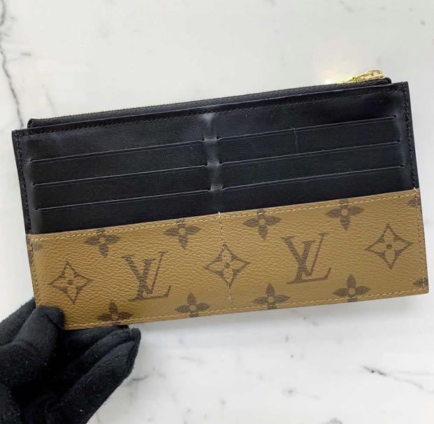 Louis Vuitton Slim Purse Reverse Monogram Canvas - ShopStyle Wallets & Card  Holders