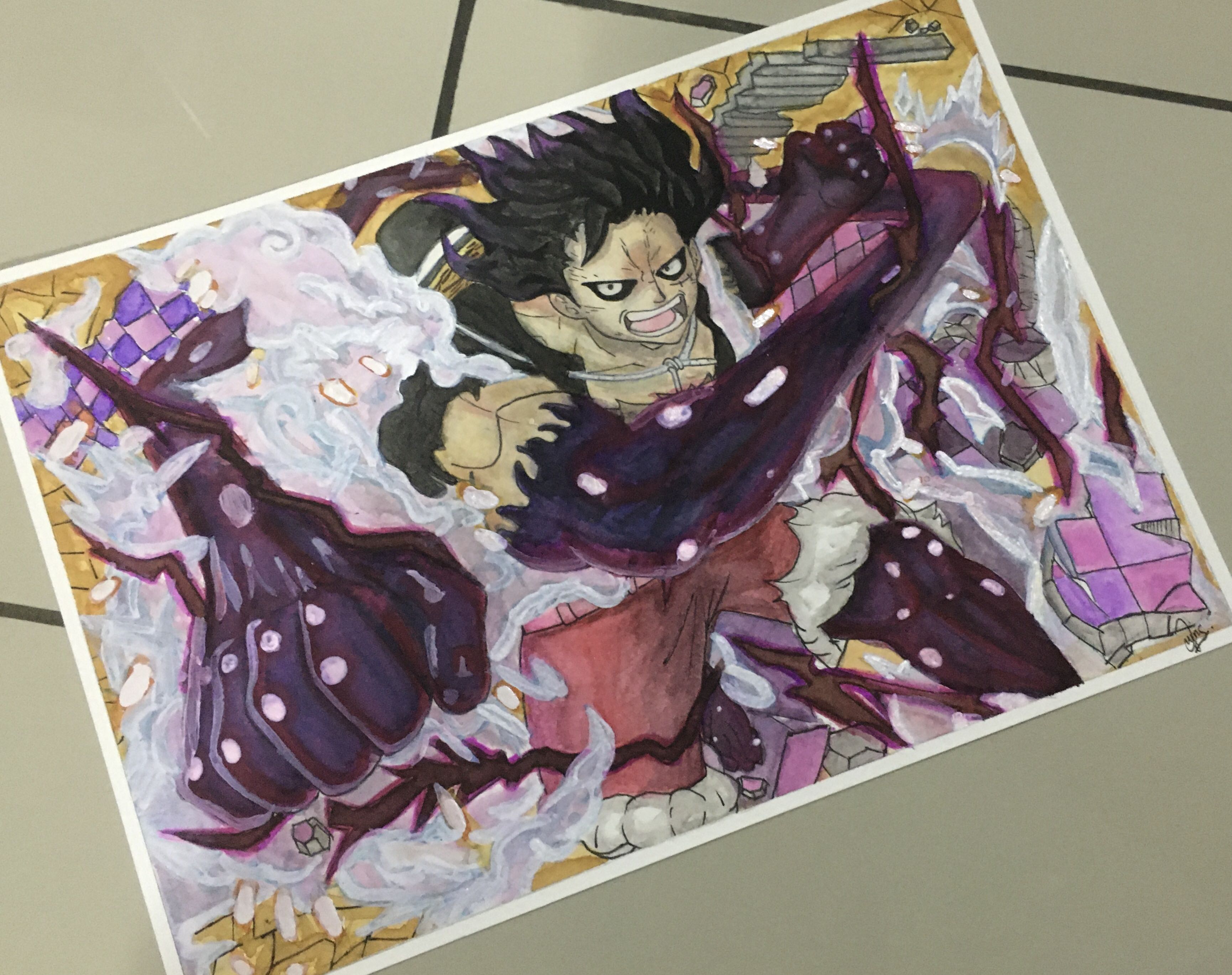 Luffy Gear Fourth Snakeman One Piece Artwork Hobbies Toys Stationery Craft Art Prints On Carousell Luffy Gear Fourth Snakeman One Piece Artwork Hobbies Toys Stationery Craft Art Prints On Carousell