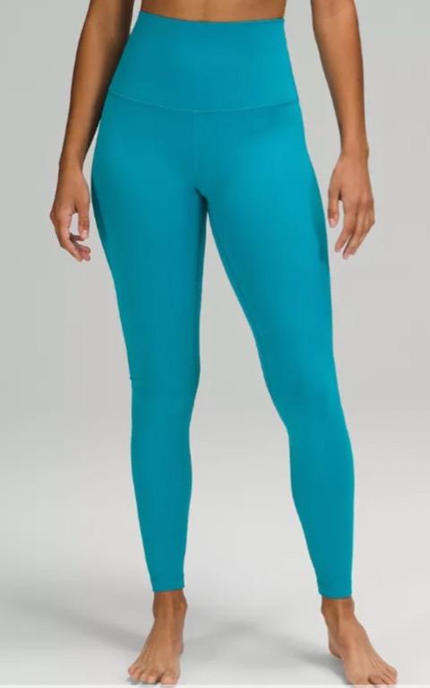 Lululemon BNWT Align Super High-Rise Pant 28 - Blue Lagoon in Size 4,  Women's Fashion, Activewear on Carousell