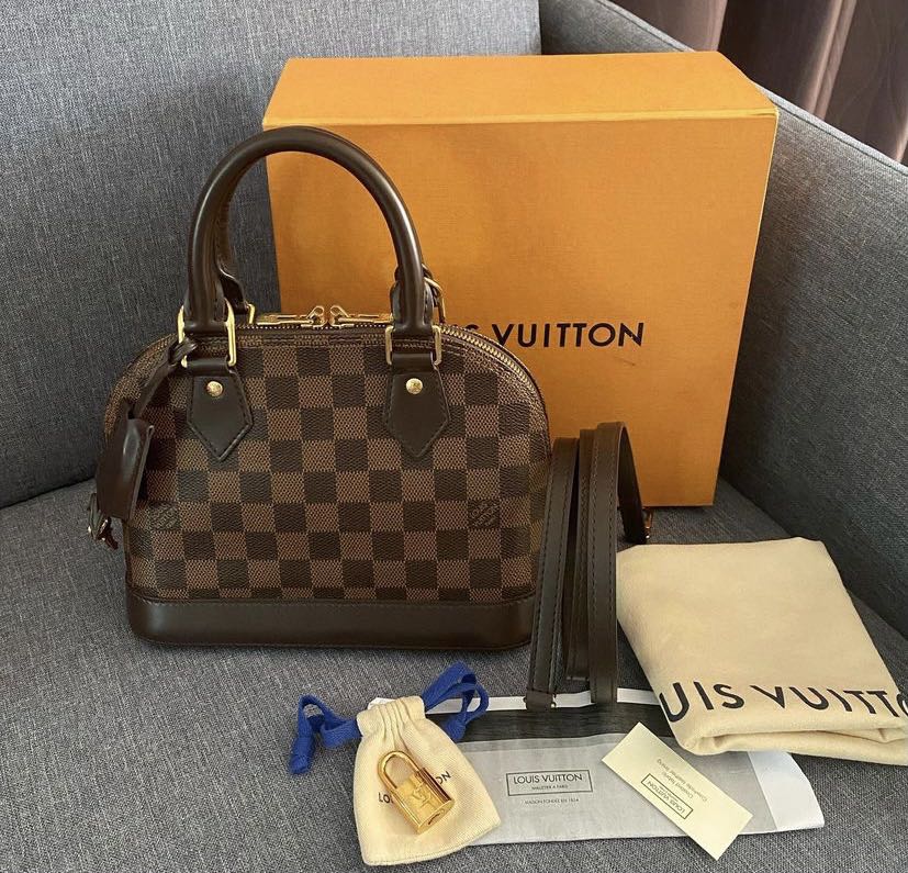 LV ALMA BB LISSE in BEIGE, Luxury, Bags & Wallets on Carousell