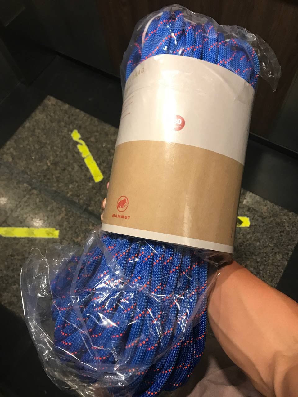 Mammut 9.5 Crag Dry Rope - 80m - Dry Standard, Sports Equipment, Other ...