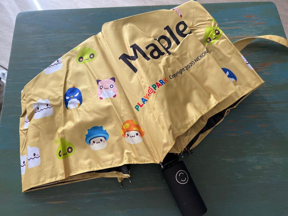 SALE MapleStory Umbrella (Unused), Hobbies & Toys, Travel, Umbrellas on