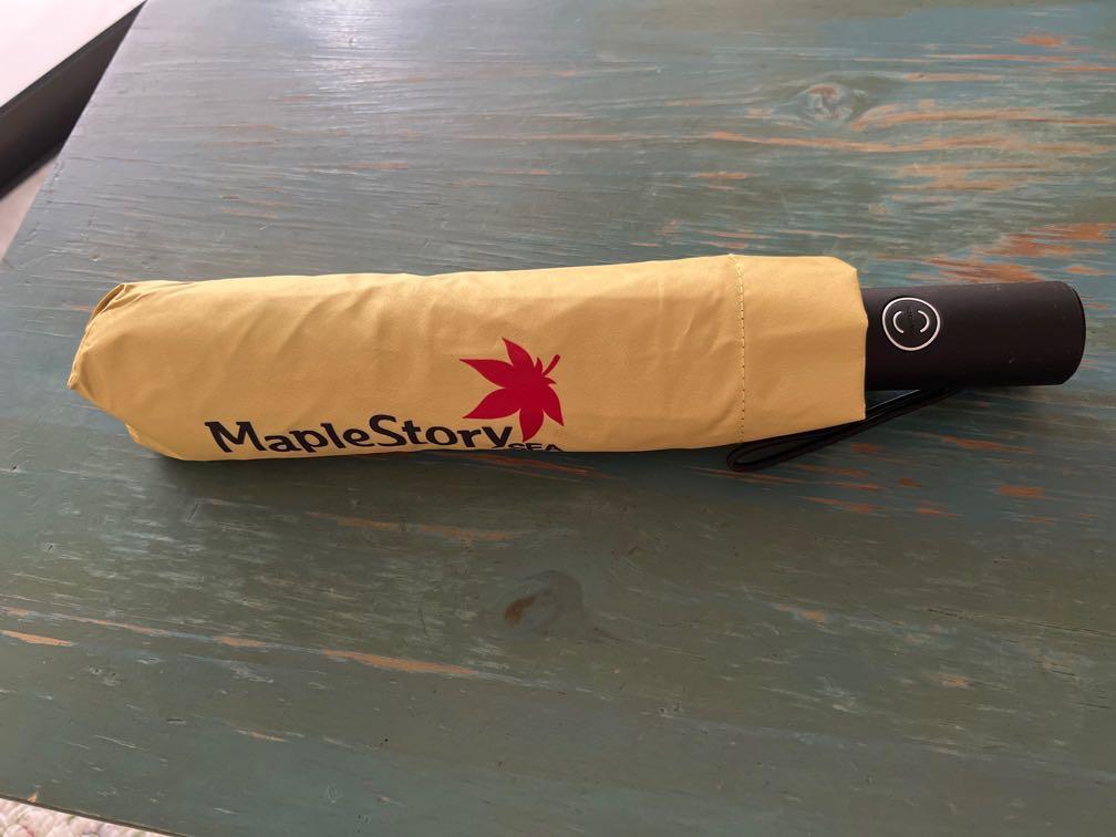 SALE MapleStory Umbrella (Unused), Hobbies & Toys, Travel, Umbrellas on