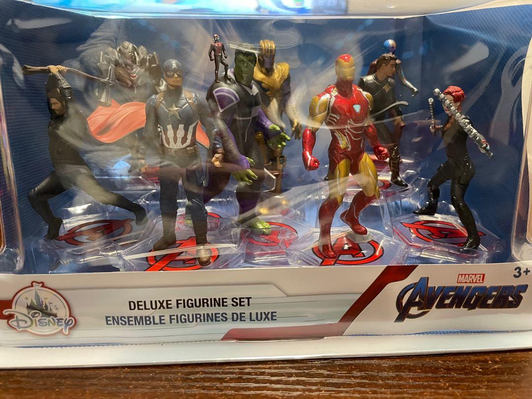 Marvel avengers deluxe figurine set deals