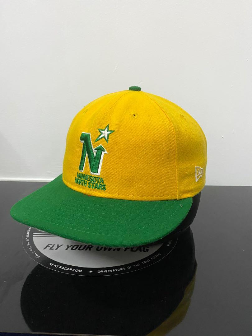 Minnesota north stars fitted hat hotsell