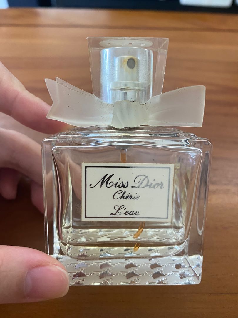 Miss Dior Cherie Leau Leau 34 oz100ml Eau de Toilette 2008 Original  Perfume  eBay