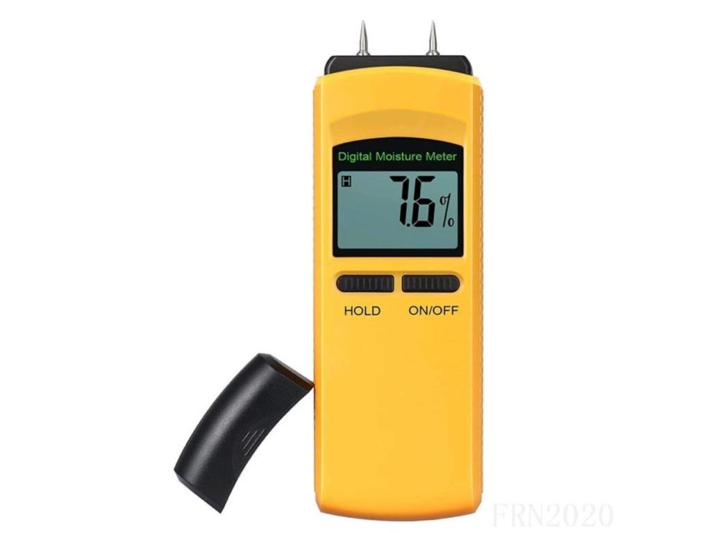 Moisture Meter 4 Pin Digital Moisture Meter Damp Detector Humidity