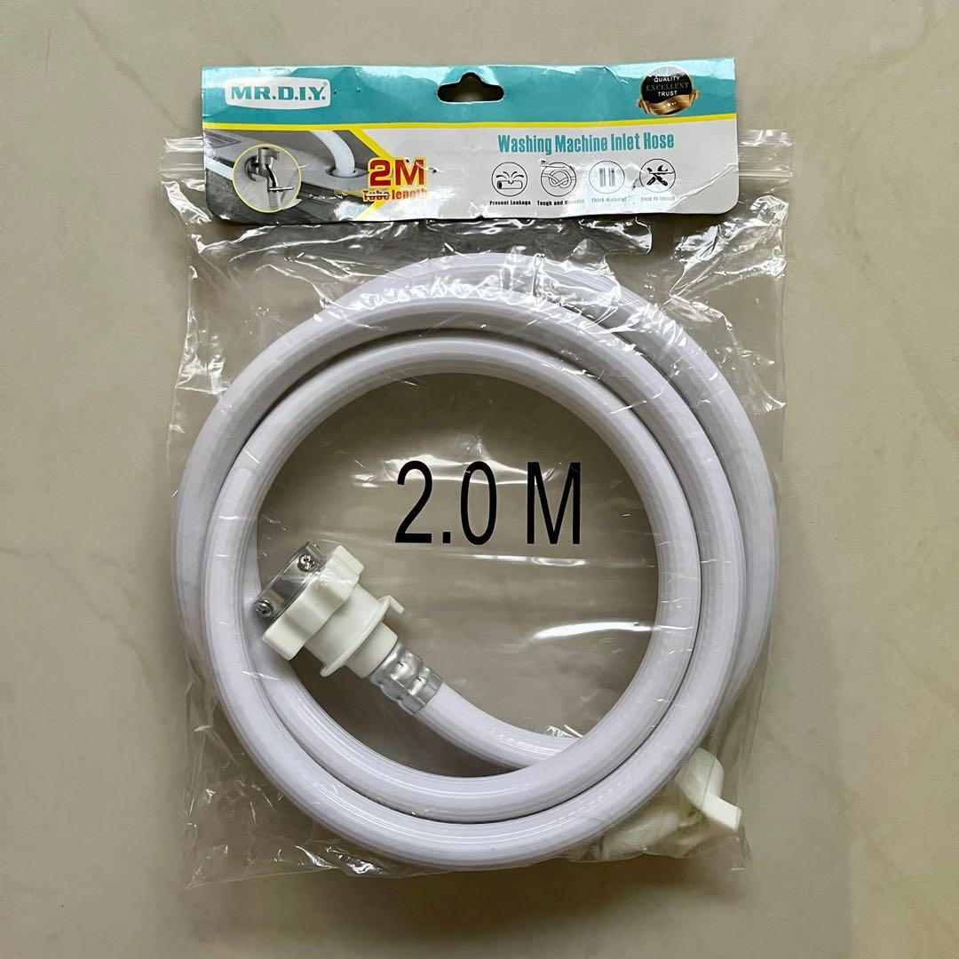 MR.DIY Washing Machine Inlet Hose 2M HuatNotBin, Furniture & Home