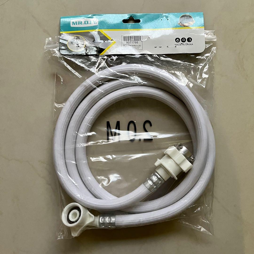 MR.DIY Washing Machine Inlet Hose 2M HuatNotBin, Furniture & Home