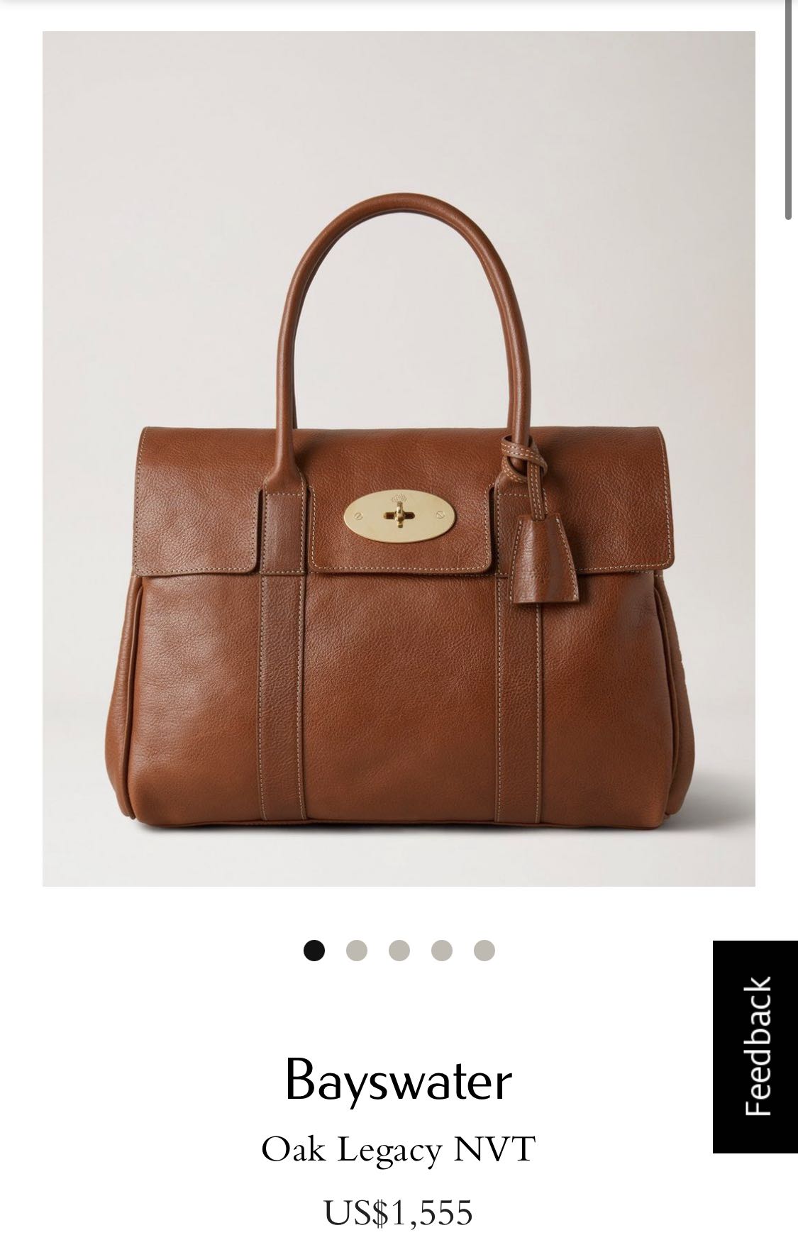 Mulberry bayswater tote best sale oak