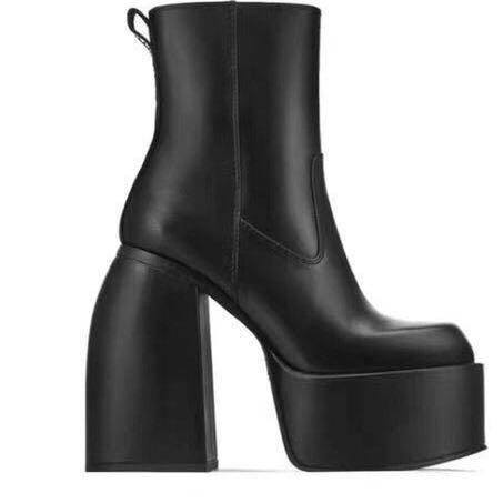 Naked Wolfe Dupe Knee High Black Boots/ Gothic/ Punk, Women's Fashion