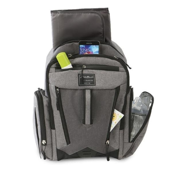 NEW EDDIE BAUER EB21964 PLACES AND SPACES TRAVERSE BACKPACK (GREY