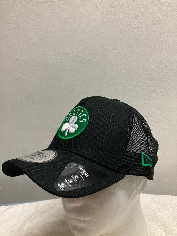 New era Dark Base Team Trucker Boston Celtics Cap Black
