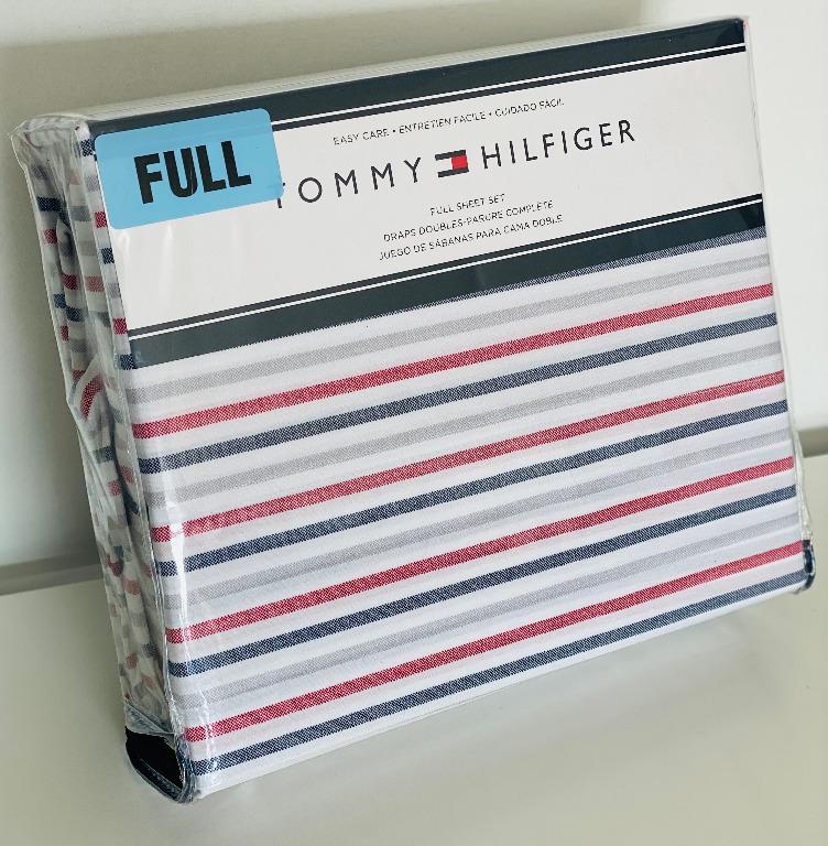 tommy hilfiger striped sheets