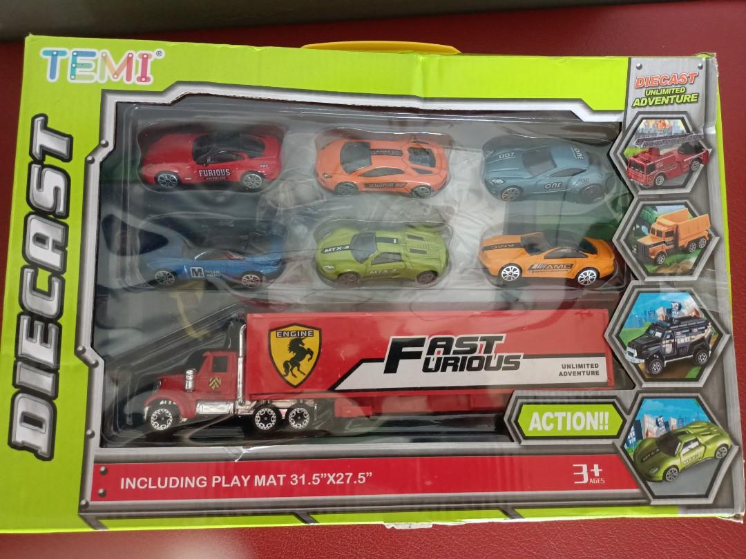 [NEW] Toy Car sets with road map included, Babies & Kids, Infant ...