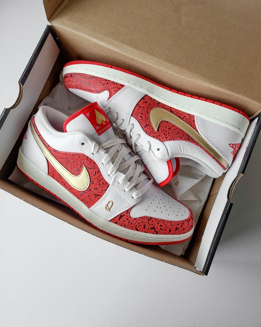 Nike Air Jordan 1 Low 'Spades', Men's 