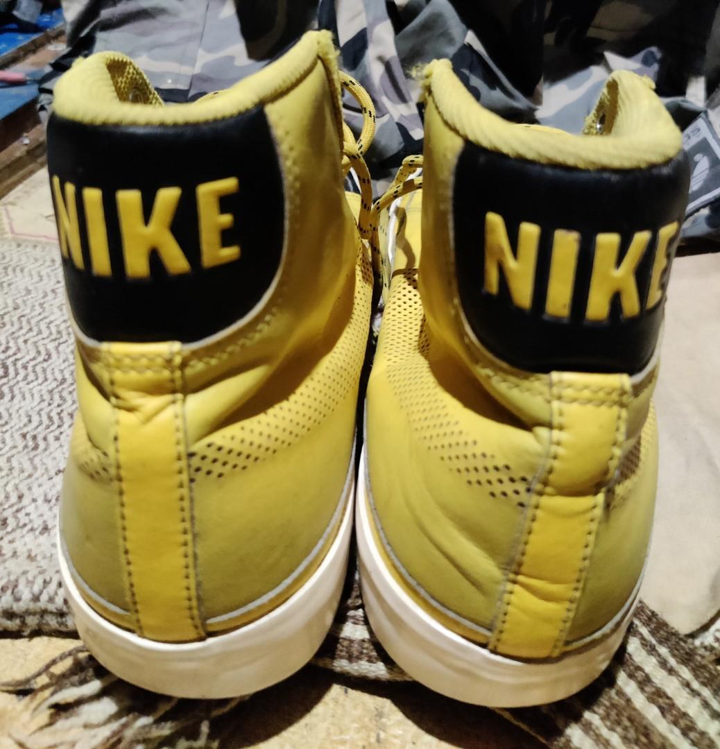 Nike blazer mid rebel yellow ochre sales