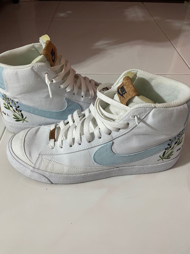 nike indigo blazer mid