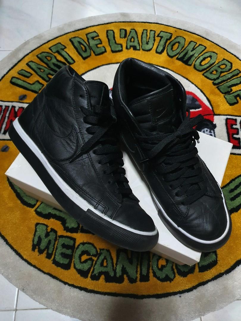 Nike x CDG BLACK Blazer Hi Comme des Garcons
