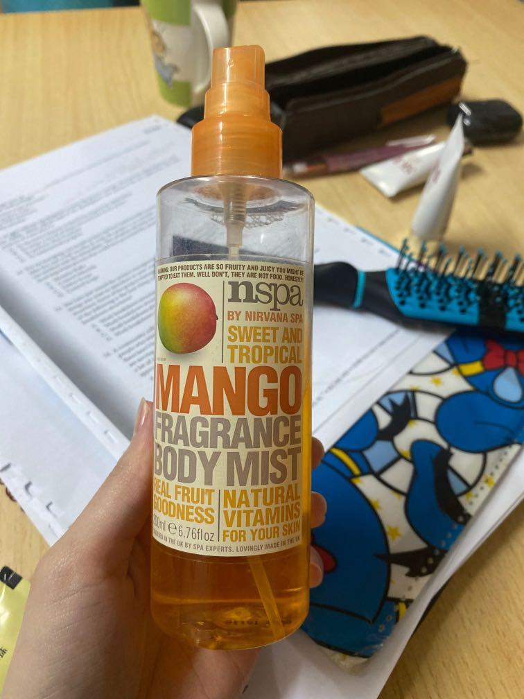 Nspa Mango Fragrance Body mist against animal test