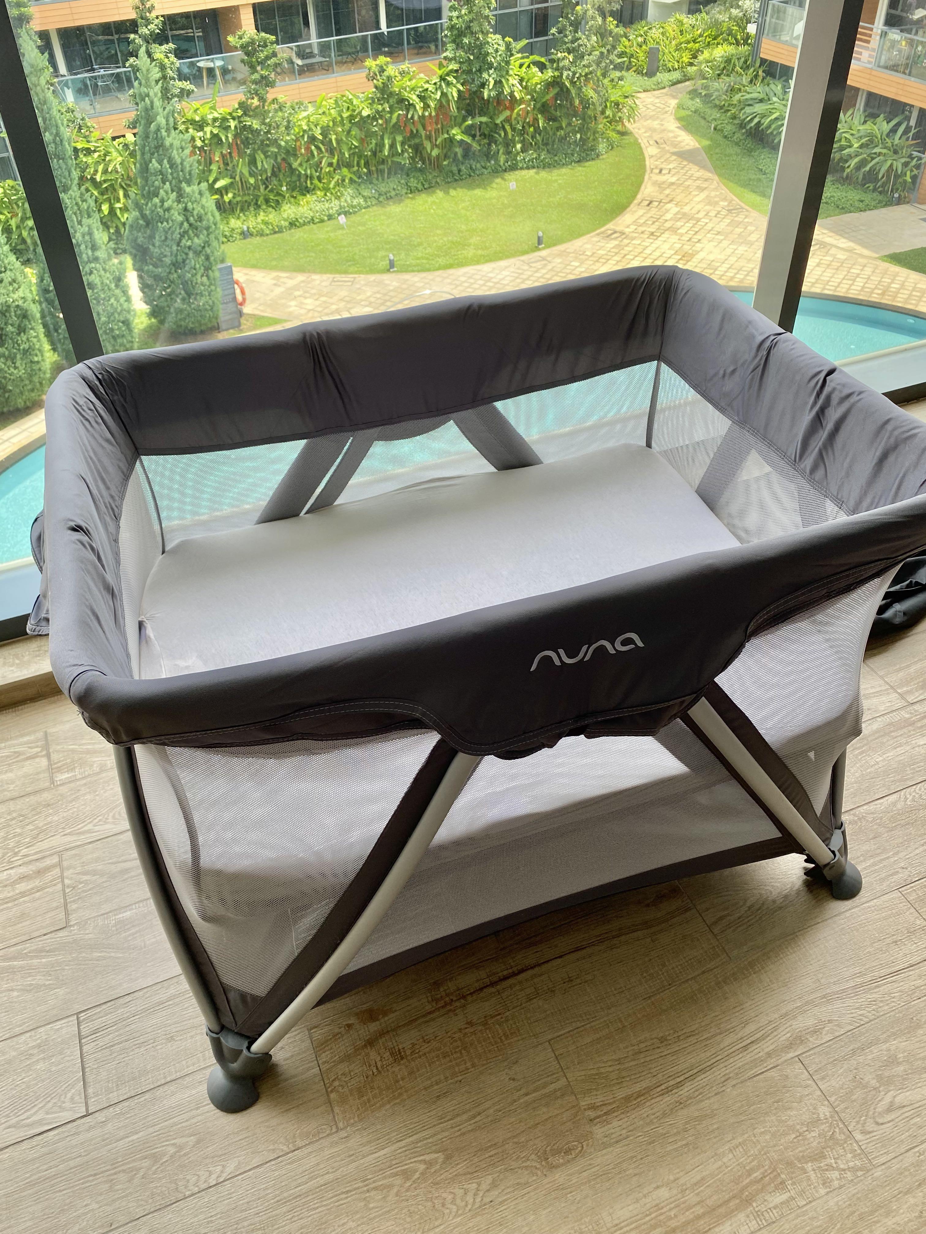Nuna Sena Playpen + Travel Cot , Babies & Kids, Infant Playtime on