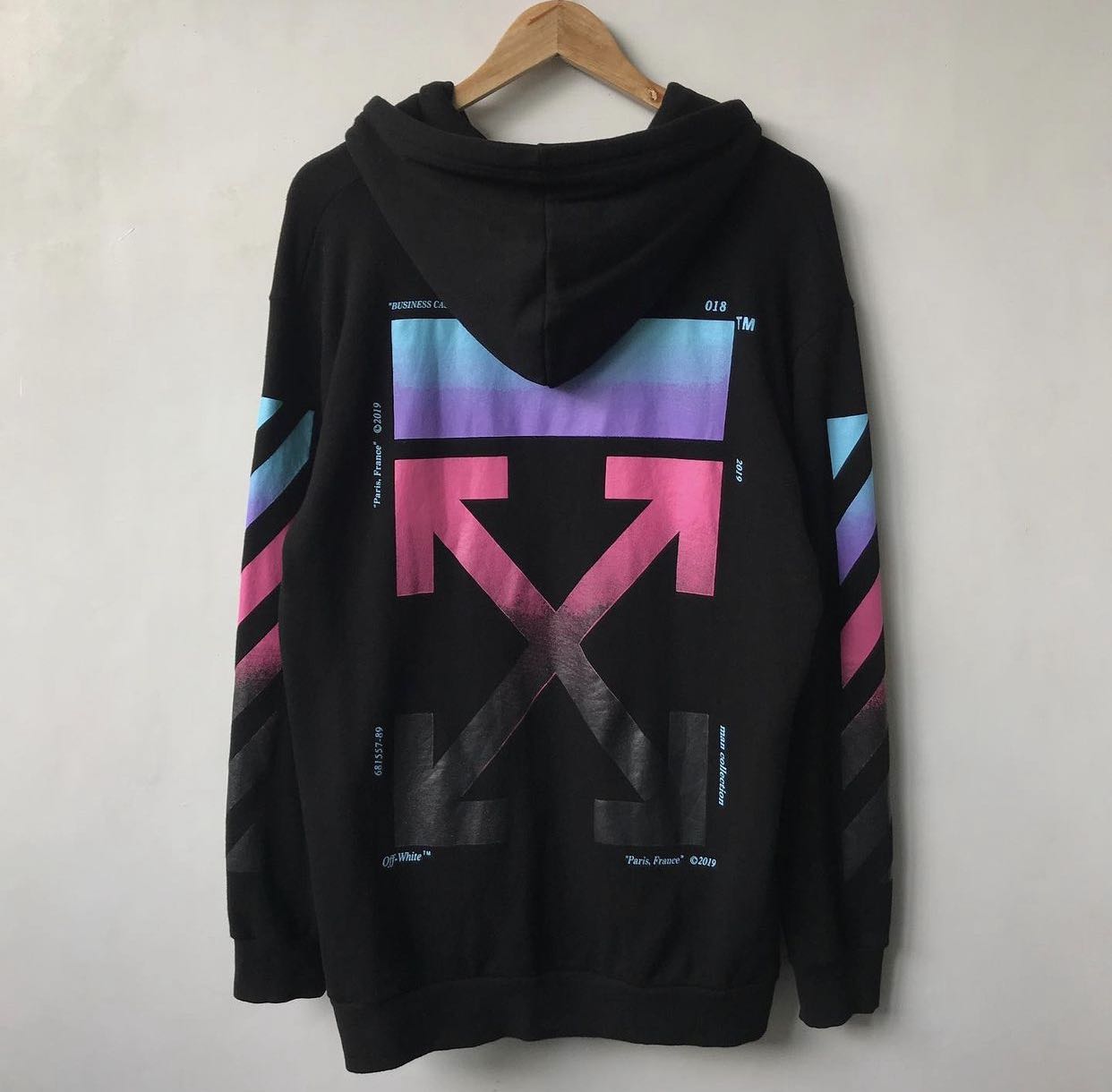 2019 off sale white hoodie